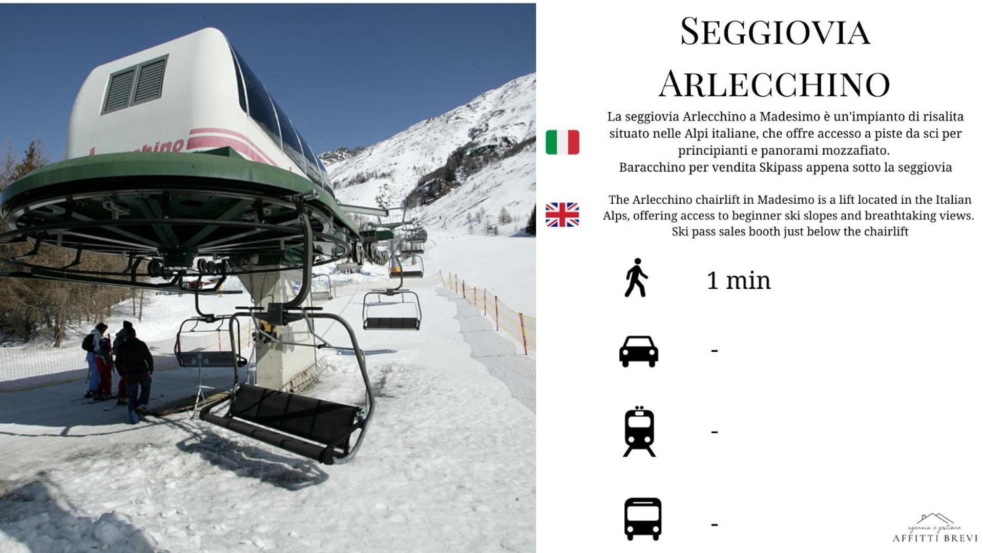 Appartamento Fondo Valle a 1 minuto dalle piste Madesimo Eksteriør bilde